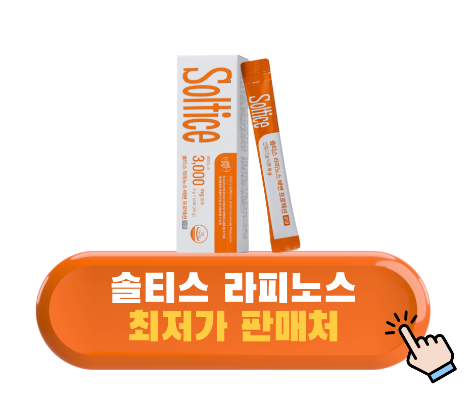 솔티스 라피노스 내돈내산