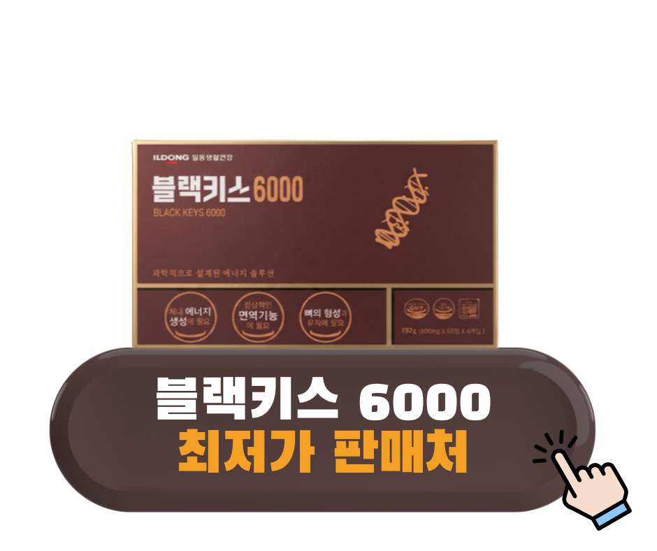 블랙키스 6000 효능